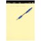 5 Star Executive Pad, A4, Ruled & Perforated Yellow Paper, 50 Sheets, Pack of 10