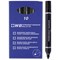 5 Star Value Permanent Marker, Bullet Tip, Black, Pack of 10