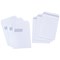 5 Star Value C4 Pocket Envelopes, Window, White, Press Seal, 90gsm, Pack 250