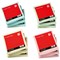 5 Star Sticky Notes, 76x76mm, Assorted Pastel, Pack of 12 x 100 Notes