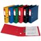 5 Star Foolscap Lever Arch Files, Plastic, Red, Pack of 10