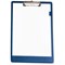 5 Star Clipboard with PVC Cover, Foolscap, Blue