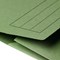 5 Star A4 Document Wallets Half Flap, 285gsm, Green, Pack of 50