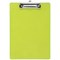 5 Star A4 Durable Plastic Clipboard - Green