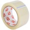 5 Star Packaging Tape Roll, Low Noise, Polypropylene, 50mmx66m, Clear, Pack of 6