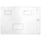 5 Star Opaque Polythene Envelopes, C3, Peel & Seal, White, Pack of 100