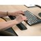 5 Star Keyboard Wrist Pad, Gel & Lycra, Anti-skid, Black