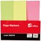 5 Star Paper Page Markers, 100 Sheets per Pad, 25x76mm