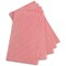 5 Star Cloths, Anti-microbial, Wavy Red, Pack of 50