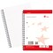 5 Star Wirebound Notebook, A5, Ruled with Margin, 100 Pages, White, Pack of 10