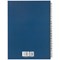 5 Star Hard Cover Wirebound Notebook, A4, Ruled, 140 Pages, Indigo, Pack of 5