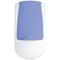 Pedal Operated Sanitay Bin, 20 Litre, White/Blue