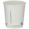 Edenware Single Wall PLA Lined Coffee Cup, 113ml, White, Pack of 1000