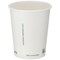 Edenware Single Wall PLA Lined Coffee Cup, 8oz, White, Pack of 1000