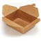 Deli Box Fold Top, Medium, Kraft, Pack of 300