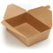 Deli Box Fold Top, Extra Large, Kraft, Pack of 180