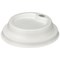 Edenware Moulded Fibre Coffee Cup Lid, 8oz, White, Pack of 1000