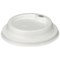 Edenware Moulded Fibre Coffee Cup Lid, 12 to 16oz, White, Pack of 1000