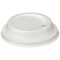 Edenware Moulded Fibre Coffee Cup Lid, 12 to 16oz, White, Pack of 1000