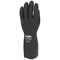 Shield Industrial Rubber Gloves, Size 10/Extra Large, Black