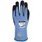 Polyflex Eco Nitrile Palm Coated Gloves, 2XL, Blue and Black, Pack of 10