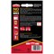 No More Nails Permanent Adhesive Strip 20x40mm Red (Pack of 10)