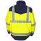 Hydrowear Furth High Visibility Simply No Sweat Pilot Two Tone Jacket, Saturn Yellow & Navy Blue, Large