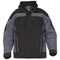 Hydrowear Rimini Simply No Sweat Waterproof Fixed Lining Pilot Jacket, Black & Grey, Small