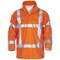 Hydrowear Neer Multi Hydrosoft Flame Retardant Anti-Static High Visibility Waterproof Parka, Orange, 4XL