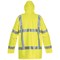 Hydrowear Neer Multi Hydrosoft Flame Retardant Anti-Static High Visibility Waterproof Parka, Saturn Yellow, Large