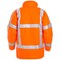 Hydrowear Norfolk Multi Hydrosoft Flame Retardant Anti-Static Waterproof Lined Parka, Orange, 3XL