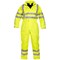 Hydrowear Uelsen Simply No Sweat High Visibility Waterproof Winter Coveralls, Yellow, Large