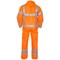 Hydrowear Ureterp Simply No Sweat High Visibility Waterproof Coveralls, Orange, 3XL