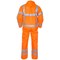 Hydrowear Ureterp Simply No Sweat High Visibility Waterproof Coveralls, Orange, 4XL