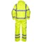 Hydrowear Ureterp Simply No Sweat High Visibility Waterproof Coveralls, Saturn Yellow, Large