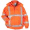 Hydrowear Moers Flame Retardant Anti-Static High Visibility Waterproof Pilot Jacket, Orange, 3XL