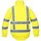 Hydrowear India High Visibility Glow In dark Pilot Jacket, Saturn Yellow, 4XL