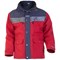 Hydrowear Kiel Simply No Sweat Waterproof Parka, Red & Grey, Small