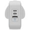 HyperJuice 70W USB-C GaN Travel Charger, White