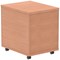 Impulse 2 Drawer Mobile Pedestal, Beech