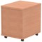 Impulse 3 Drawer Mobile Pedestal, Beech