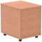 Impulse 3 Drawer Mobile Pedestal, Beech