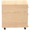 Impulse 2 Drawer Mobile Pedestal, Maple