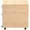 Impulse 2 Drawer Mobile Pedestal, Maple