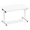 Impulse Rectangular Folding Table, 1200mm, White