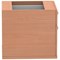 Impulse Fixed 2 Drawer Pedestal, Beech