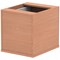 Impulse Fixed 2 Drawer Pedestal, Beech