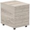 Impulse Mobile 2 Drawer Pedestal - Grey Oak