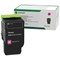 Lexmark Magenta Return Programme 1.4K Toner Cartridge 78C20M0