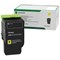 Lexmark Yellow Return Programme 1.4K Toner Cartridge 78C20Y0